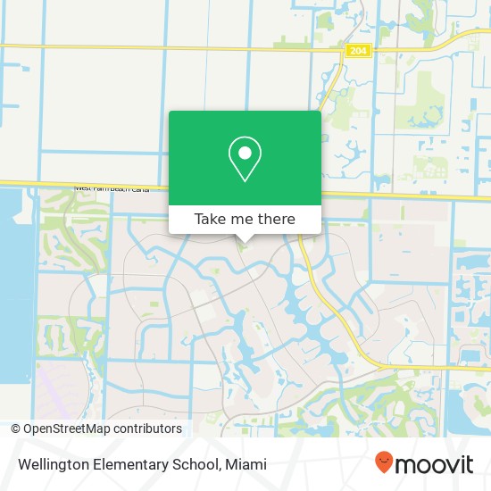 Mapa de Wellington Elementary School