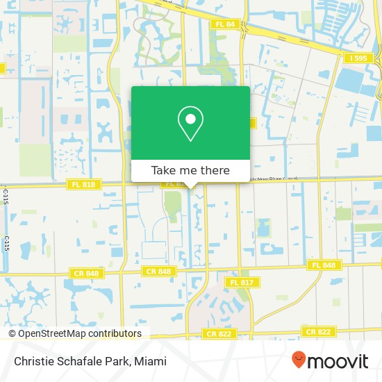 Mapa de Christie Schafale Park