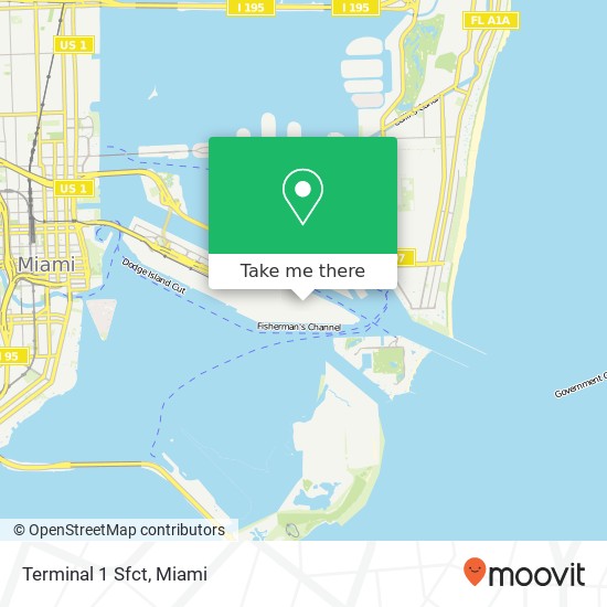 Terminal 1 Sfct map