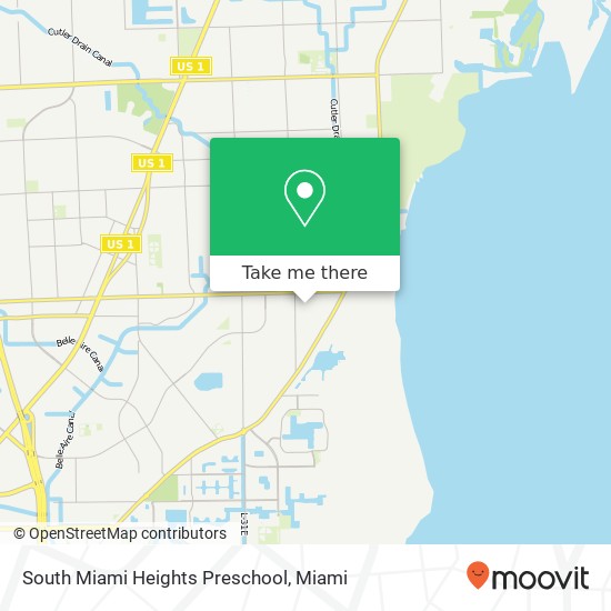 Mapa de South Miami Heights Preschool