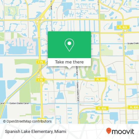 Mapa de Spanish Lake Elementary