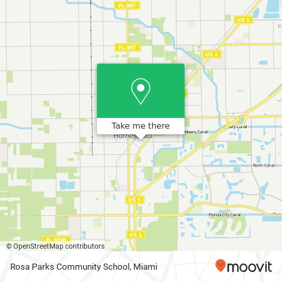 Rosa Parks Community School map