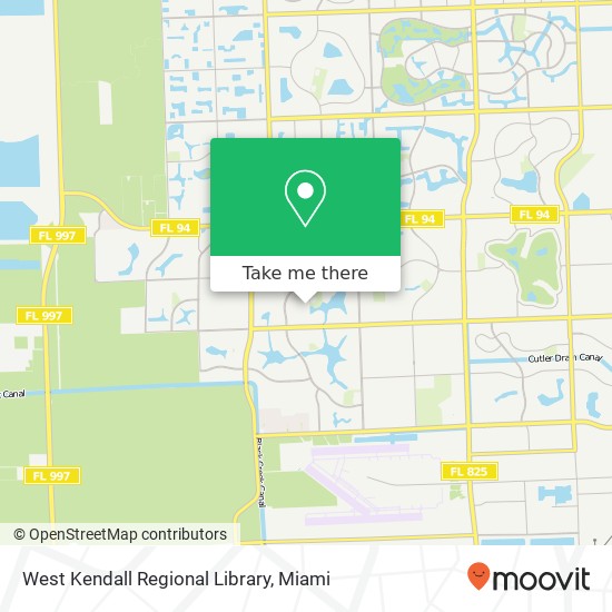 Mapa de West Kendall Regional Library