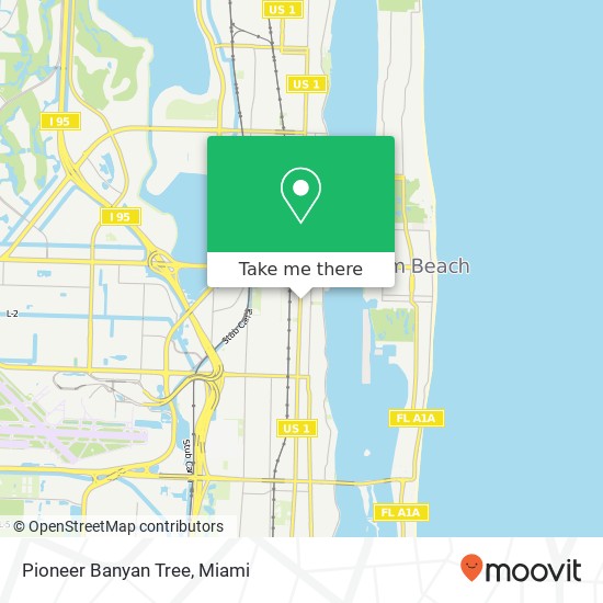 Pioneer Banyan Tree map