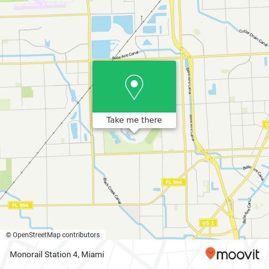 Mapa de Monorail Station 4
