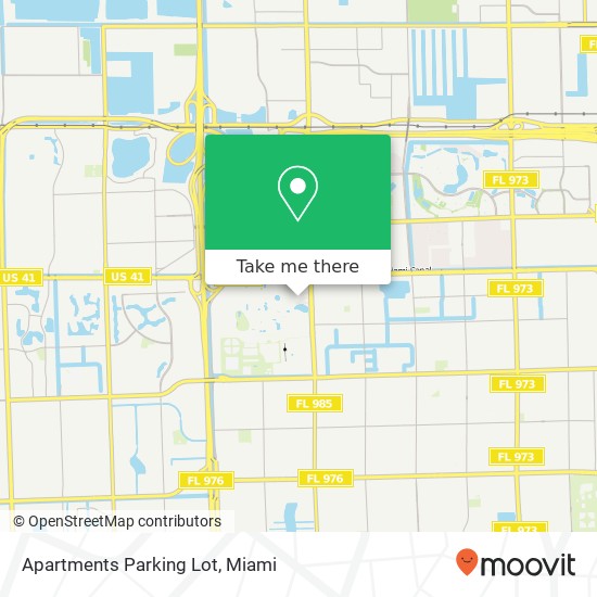 Mapa de Apartments Parking Lot