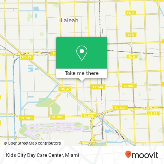 Mapa de Kids City Day Care Center