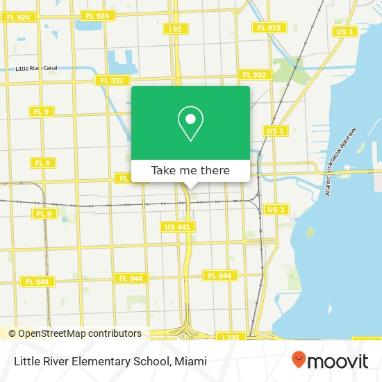 Little River Elementary School map