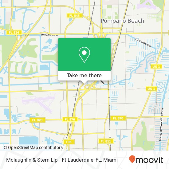 Mapa de Mclaughlin & Stern Llp - Ft Lauderdale, FL