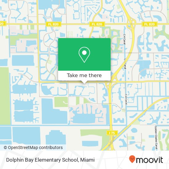 Dolphin Bay Elementary School map