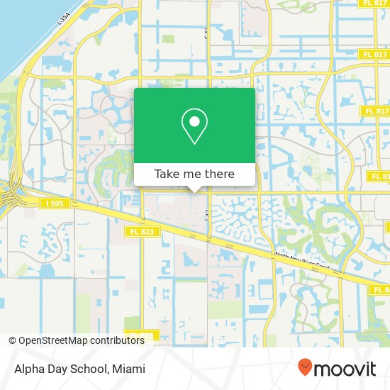 Mapa de Alpha Day School