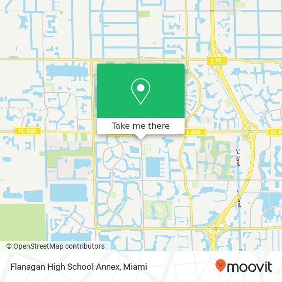 Mapa de Flanagan High School Annex