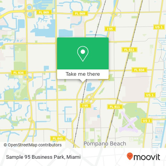 Sample 95 Business Park map