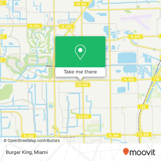 Mapa de Burger King