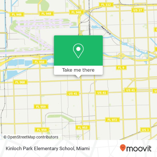 Mapa de Kinloch Park Elementary School