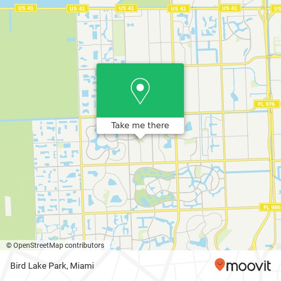 Mapa de Bird Lake Park