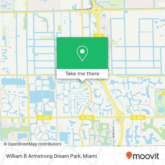 Mapa de William B Armstrong Dream Park