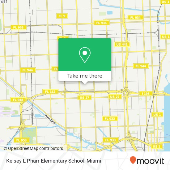 Kelsey L Pharr Elementary School map