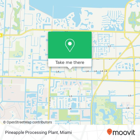 Mapa de Pineapple Processing Plant