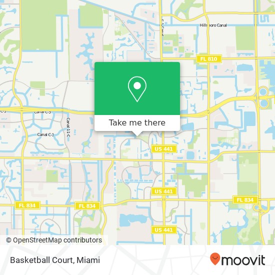 Basketball Court map