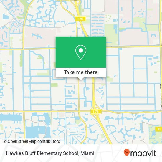 Hawkes Bluff Elementary School map