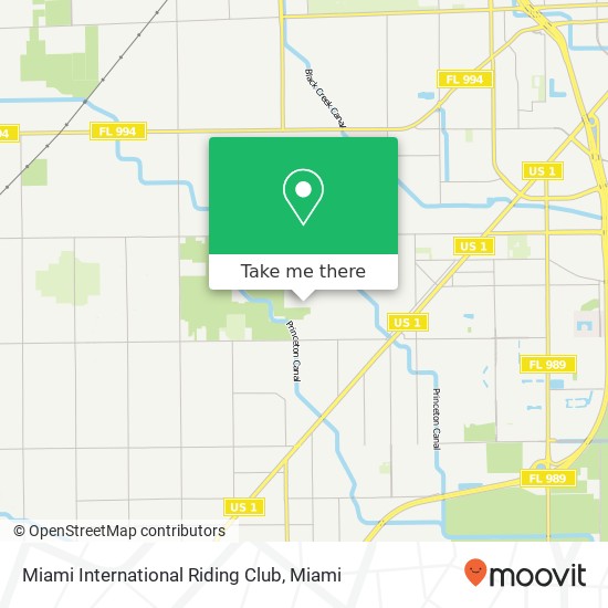 Mapa de Miami International Riding Club