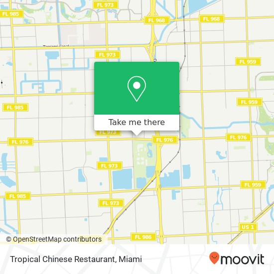 Tropical Chinese Restaurant map