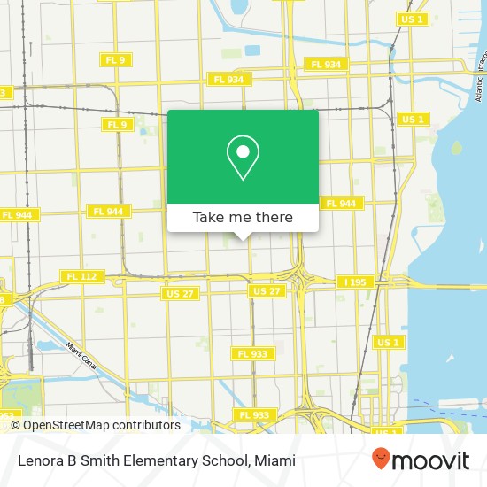 Lenora B Smith Elementary School map