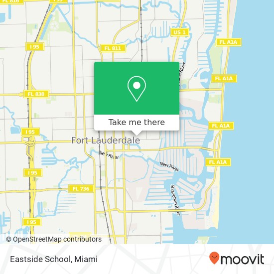 Eastside School map