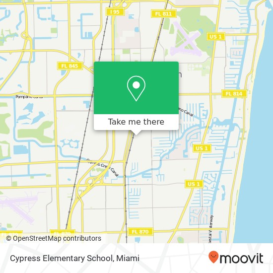 Mapa de Cypress Elementary School
