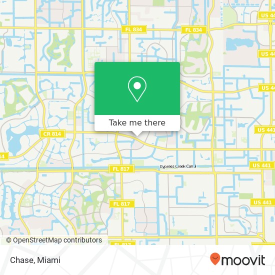 Mapa de Chase