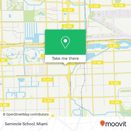 Seminole School map