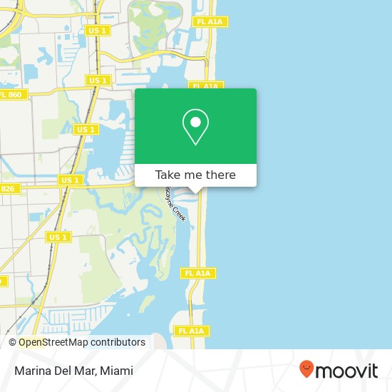 Marina Del Mar map