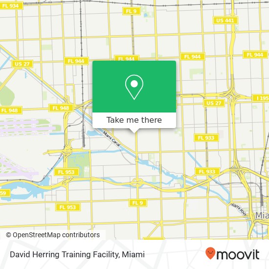 David Herring Training Facility map