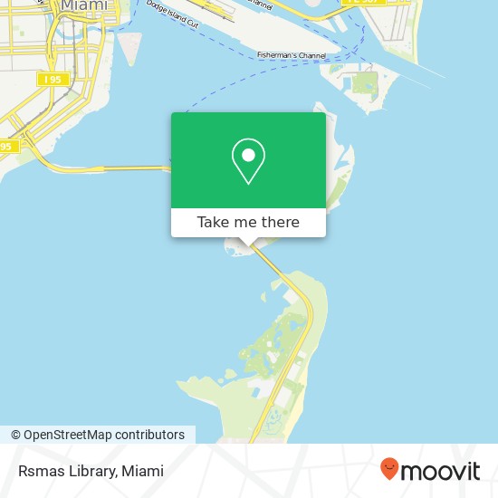 Rsmas Library map