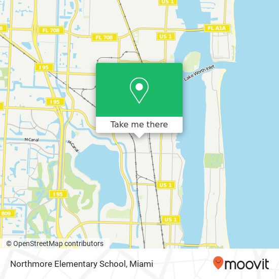 Northmore Elementary School map