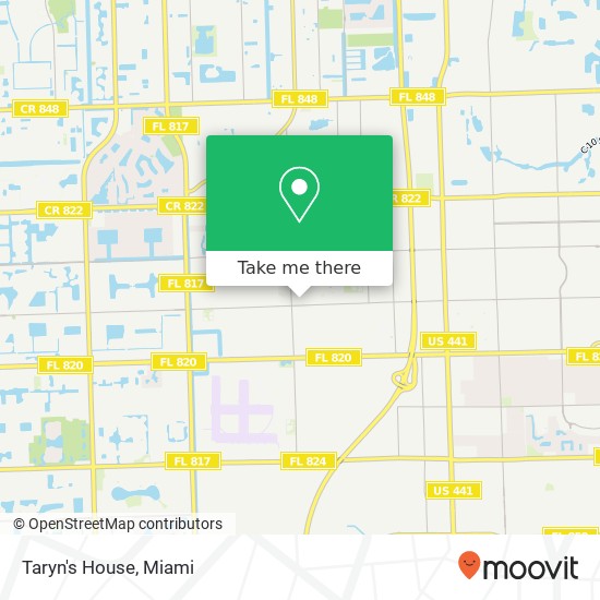 Taryn's House map