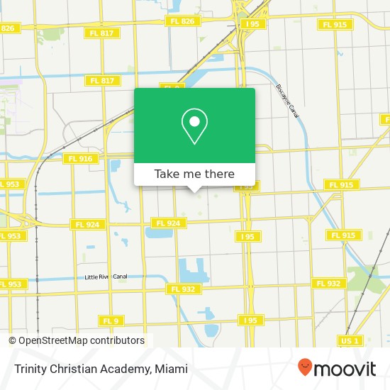 Mapa de Trinity Christian Academy
