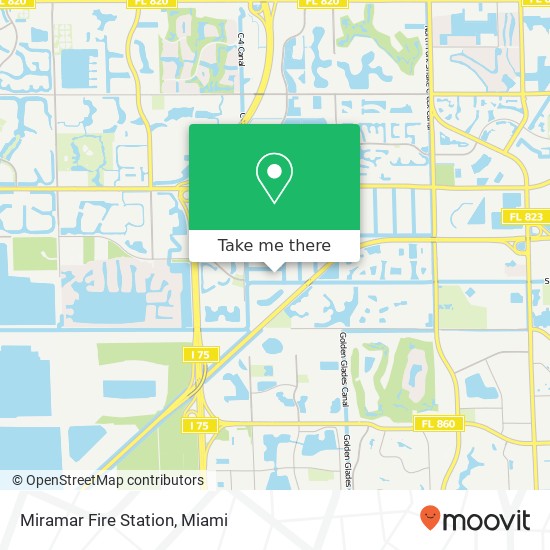 Miramar Fire Station map
