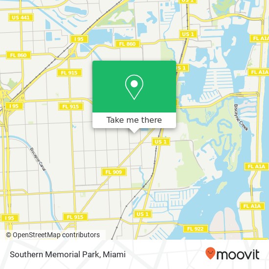Southern Memorial Park map