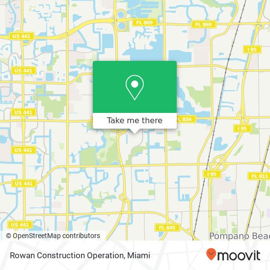 Rowan Construction Operation map