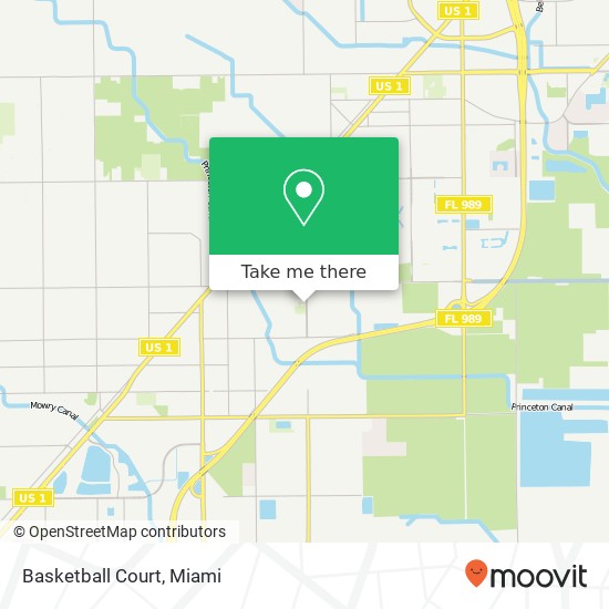 Basketball Court map