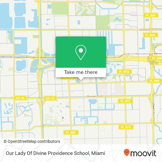 Our Lady Of Divine Providence School map