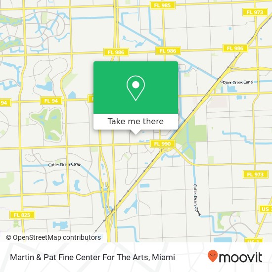Martin & Pat Fine Center For The Arts map