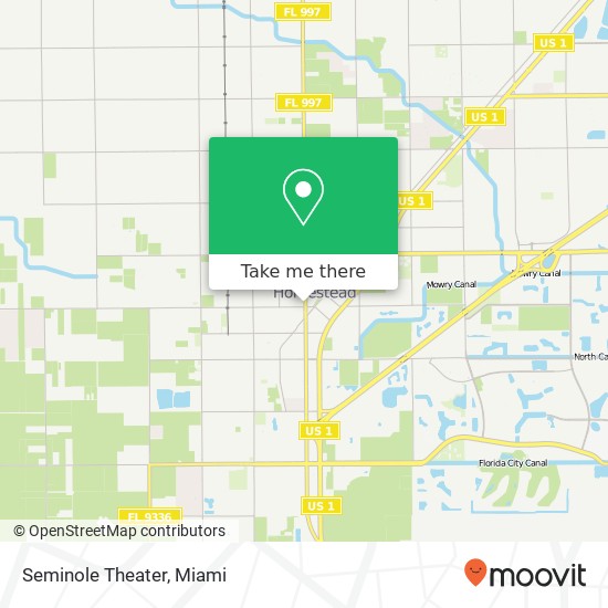 Mapa de Seminole Theater