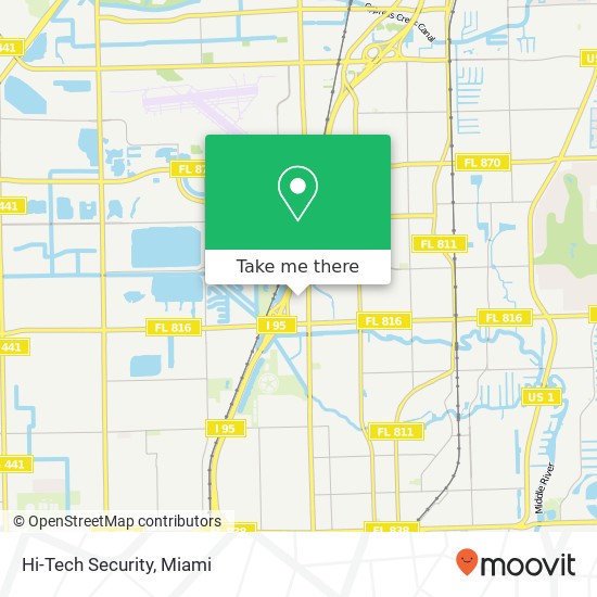 Hi-Tech Security map