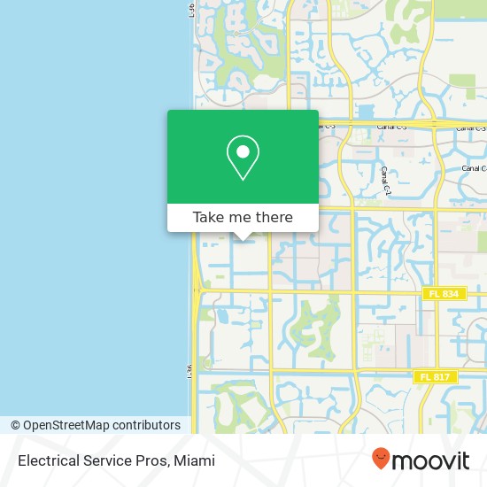 Electrical Service Pros map