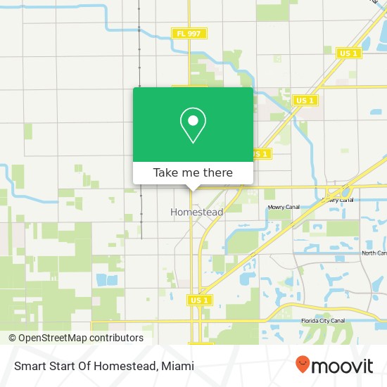 Mapa de Smart Start Of Homestead