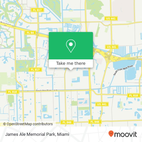 Mapa de James Ale Memorial Park