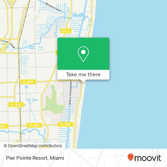 Pier Pointe Resort map